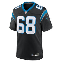 Damien Lewis Carolina Panthers Game Jersey - Black