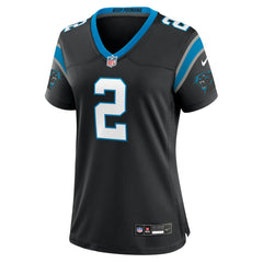 Mike Jackson Carolina Panthers Women's Game Jersey - Black