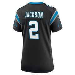 Mike Jackson Carolina Panthers Women's Game Jersey - Black