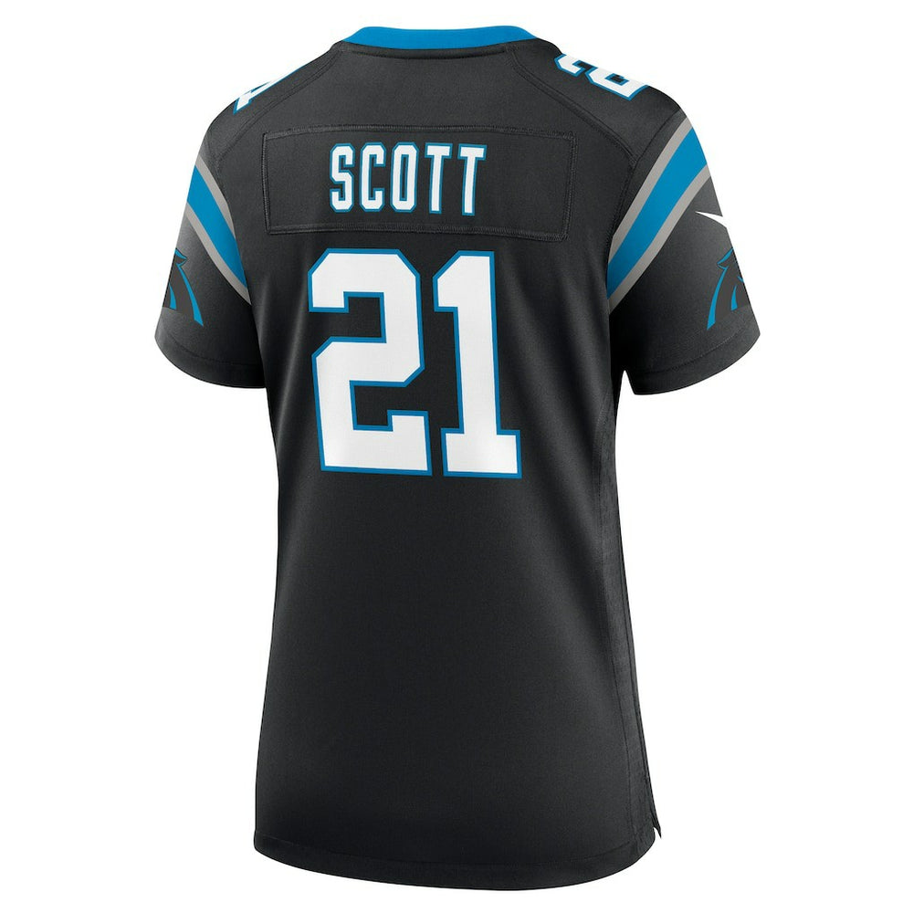 Nick Scott Carolina Panthers Women's Game Jersey - Black