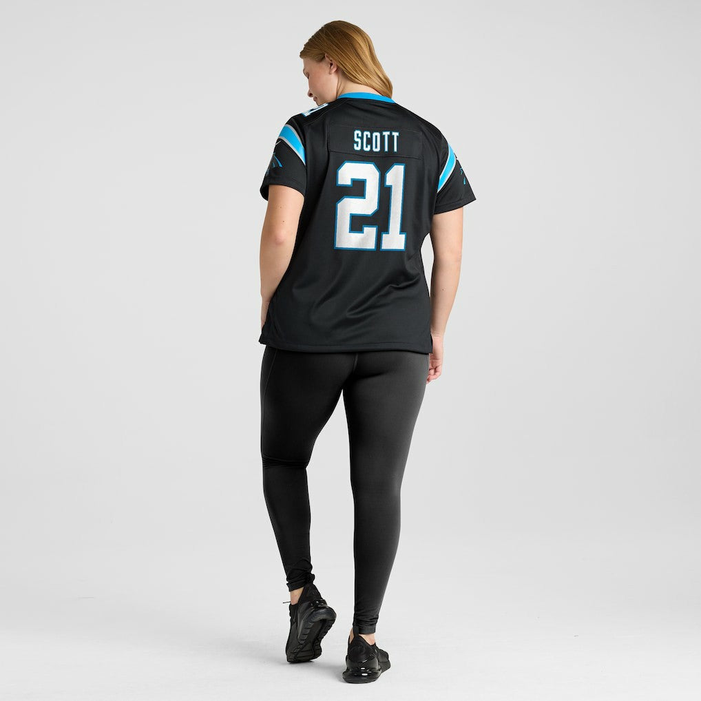 Nick Scott Carolina Panthers Women's Game Jersey - Black