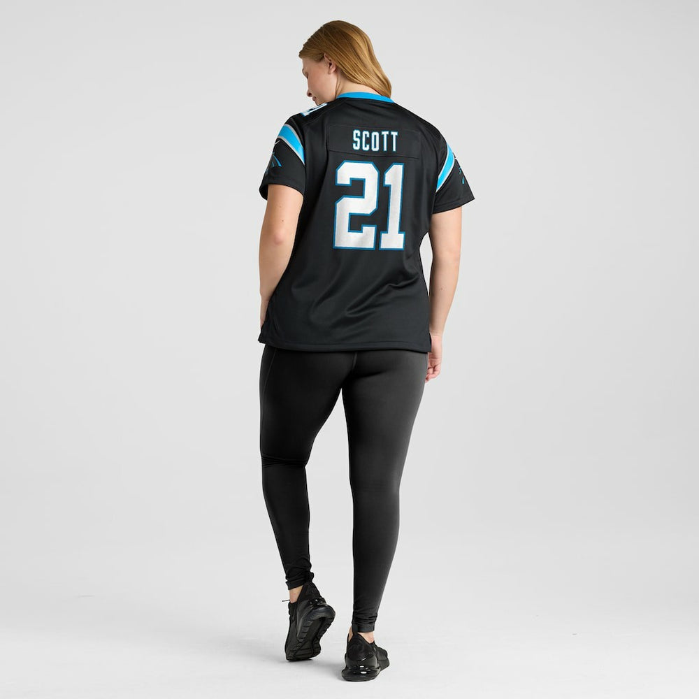 Nick Scott Carolina Panthers Women's Game Jersey - Black