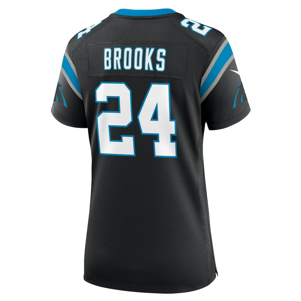 Jonathon Brooks Carolina Panthers Women's Game Jersey - Black