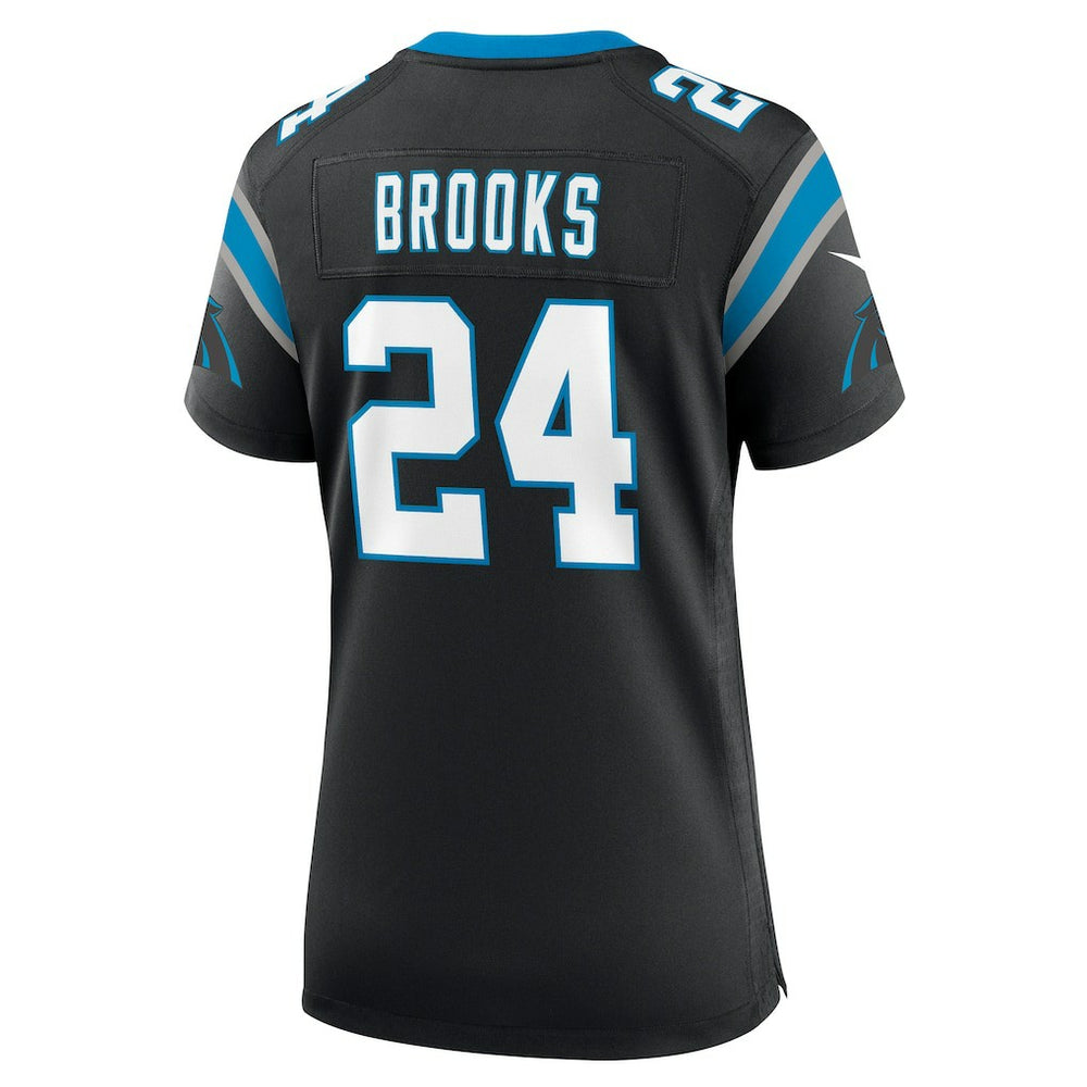 Jonathon Brooks Carolina Panthers Women's Game Jersey - Black