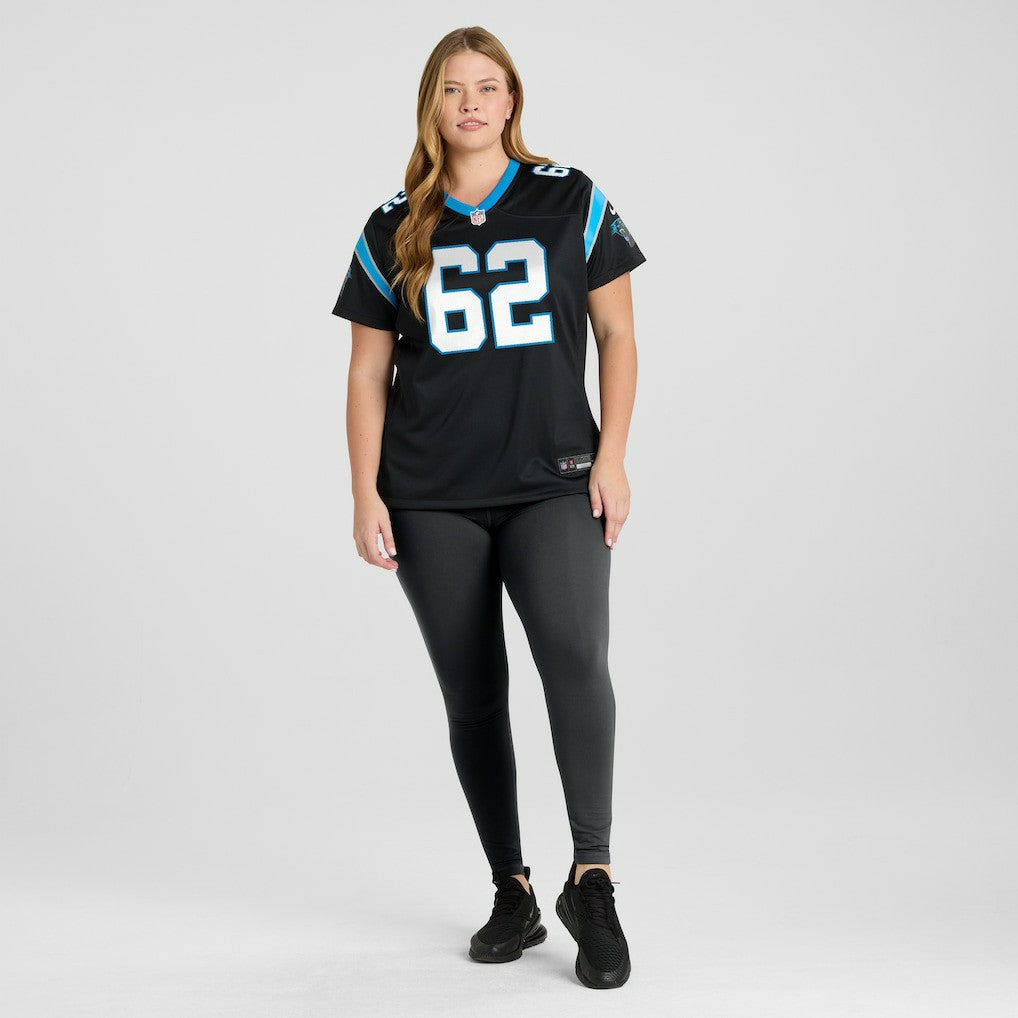 Chandler Zavala Carolina Panthers Women's Game Jersey - Black