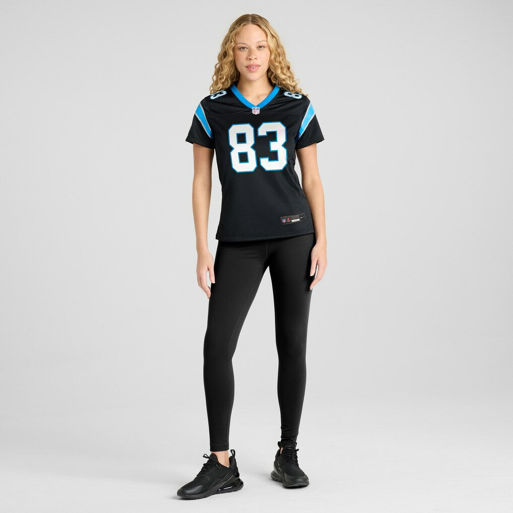David Moore Carolina Panthers Women's Game Jersey - Black