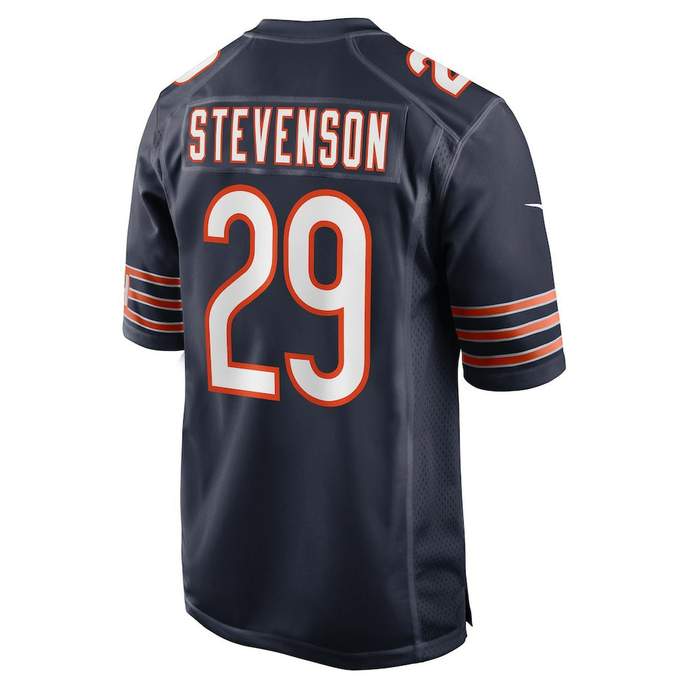 Tyrique Stevenson Chicago Bears Game Jersey - Navy