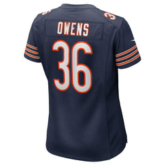 Jonathan Owens Chicago Bears Women's Game Jersey - Navy