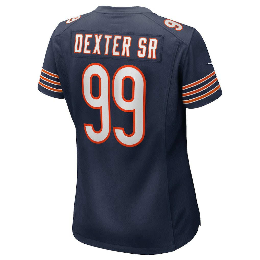 Gervon Dexter Sr. Chicago Bears Women's Game Jersey - Navy