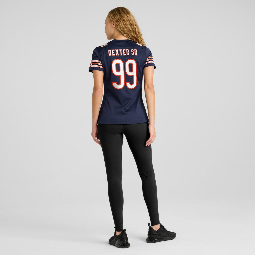 Gervon Dexter Sr. Chicago Bears Women's Game Jersey - Navy
