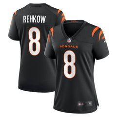 Ryan Rehkow Cincinnati Bengals Women's Game Jersey - Black