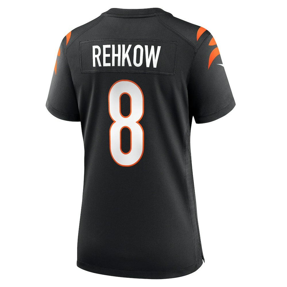 Ryan Rehkow Cincinnati Bengals Women's Game Jersey - Black
