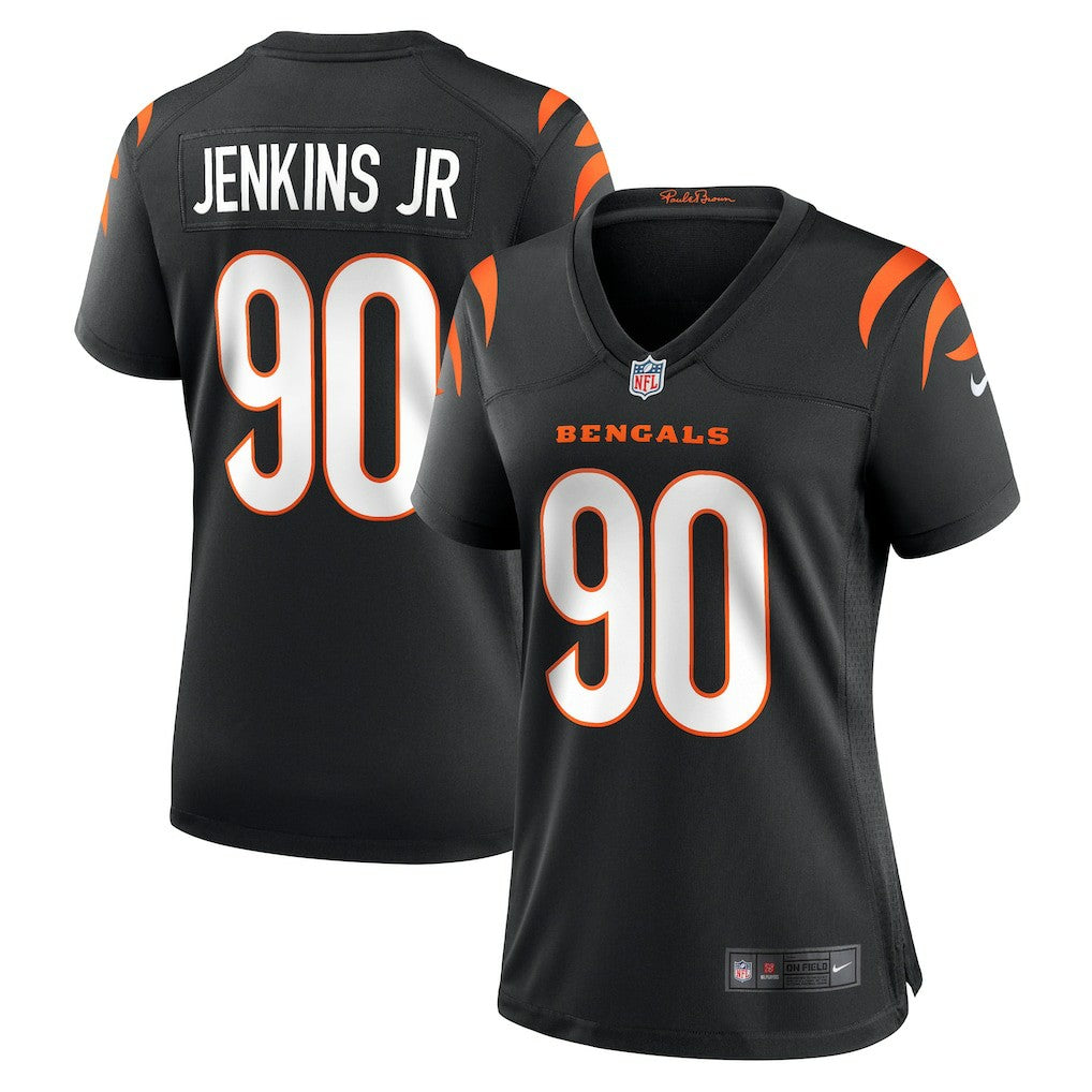 Kris Jenkins Jr. Cincinnati Bengals Women's Game Jersey - Black