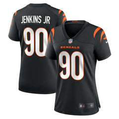 Kris Jenkins Jr. Cincinnati Bengals Women's Game Jersey - Black