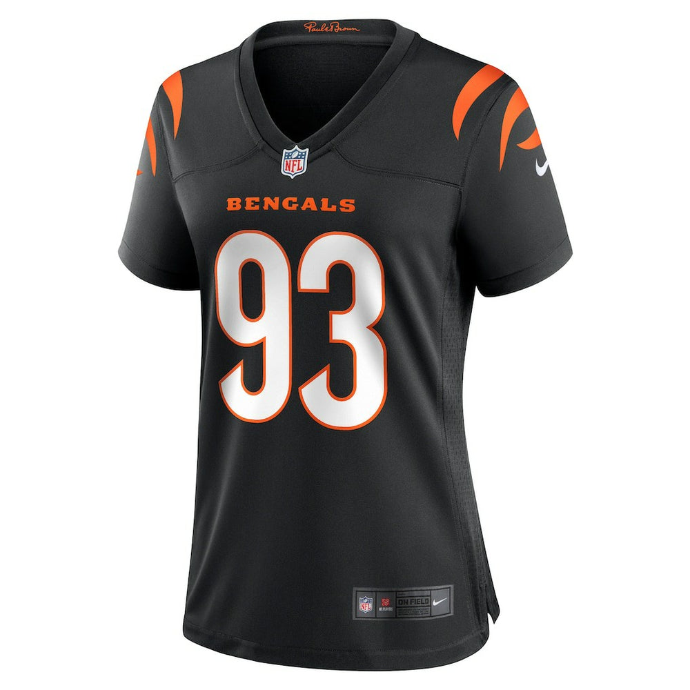McKinnley Jackson Cincinnati Bengals Women's Game Jersey - Black