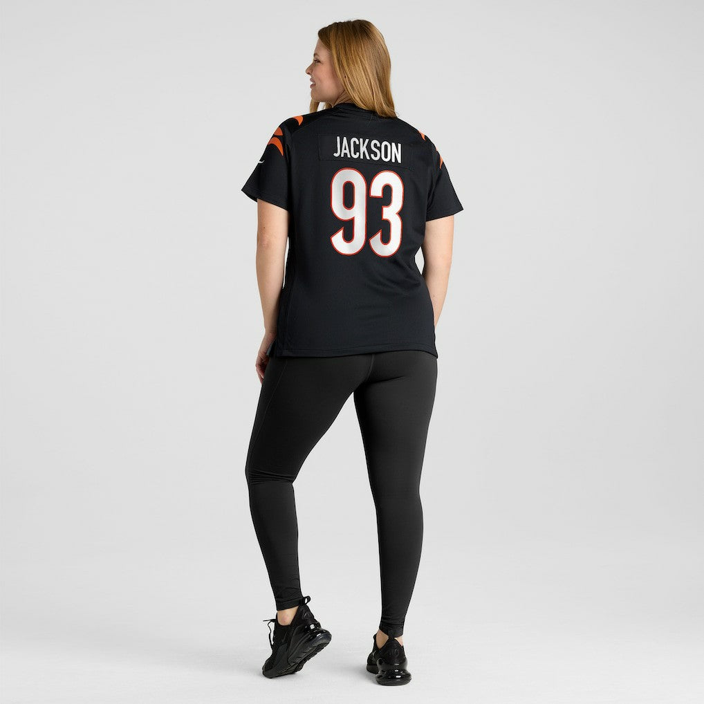 McKinnley Jackson Cincinnati Bengals Women's Game Jersey - Black