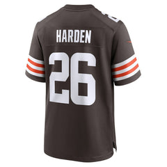 Myles Harden Cleveland Browns Team Game Jersey - Brown