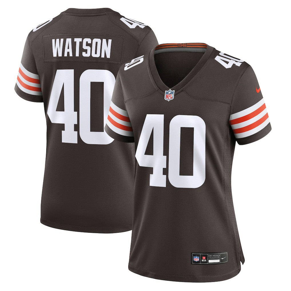 Nathaniel Watson Cleveland Browns Women's Game Jersey - Brown