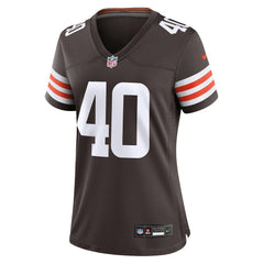 Nathaniel Watson Cleveland Browns Women's Game Jersey - Brown