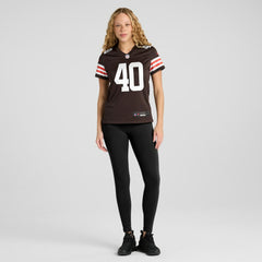 Nathaniel Watson Cleveland Browns Women's Game Jersey - Brown