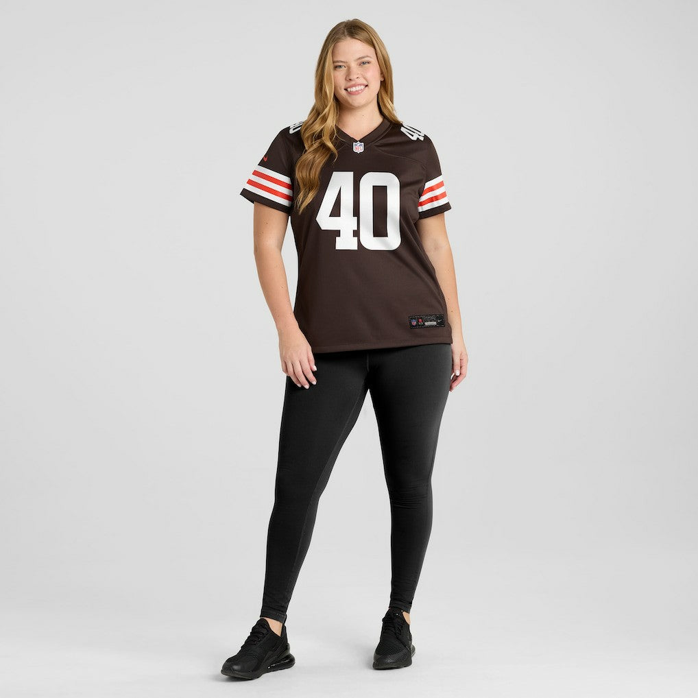 Nathaniel Watson Cleveland Browns Women's Game Jersey - Brown