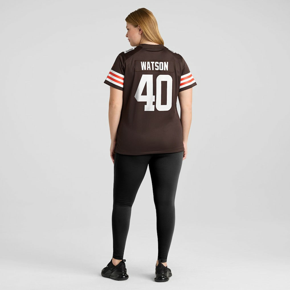 Nathaniel Watson Cleveland Browns Women's Game Jersey - Brown
