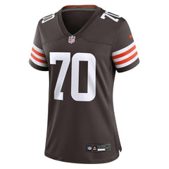 Zak Zinter Cleveland Browns Women's Game Jersey - Brown