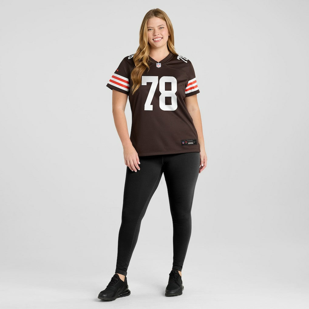 Jack Conklin Cleveland Browns Women's Game Jersey - Brown