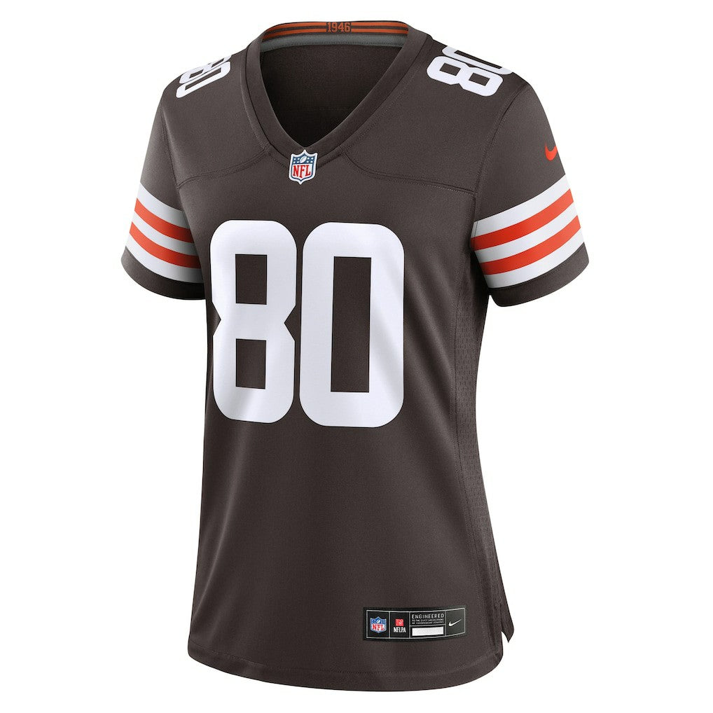 Jamari Thrash Cleveland Browns Women's Game Jersey - Brown