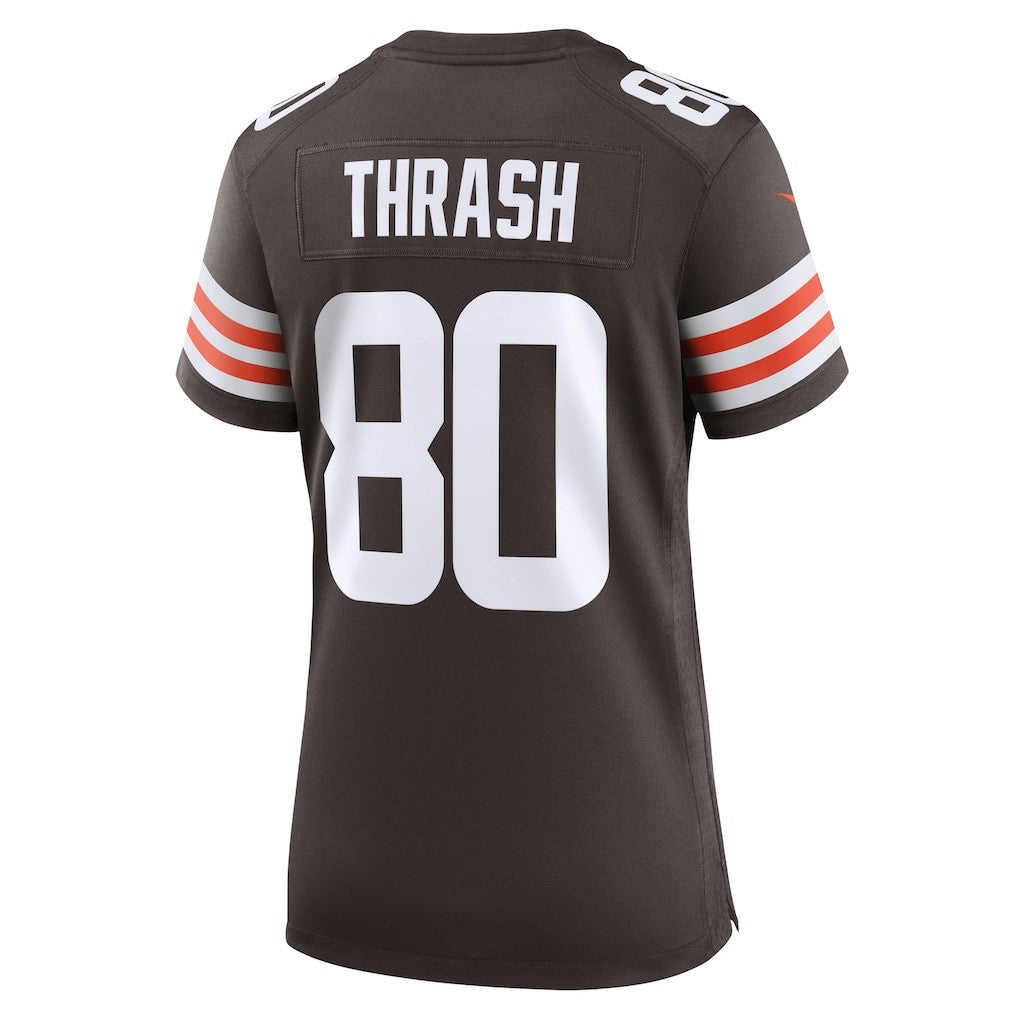 Jamari Thrash Cleveland Browns Women's Game Jersey - Brown