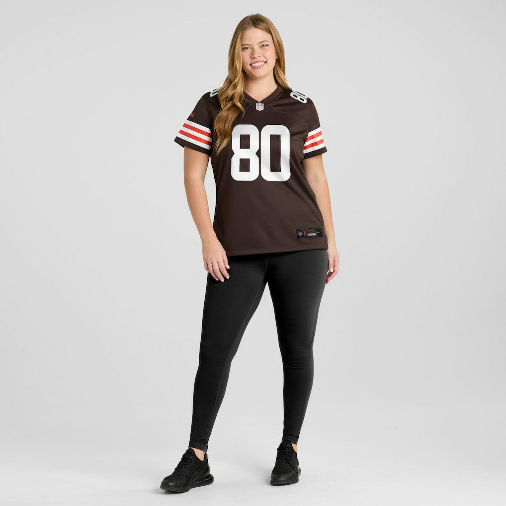 Jamari Thrash Cleveland Browns Women's Game Jersey - Brown