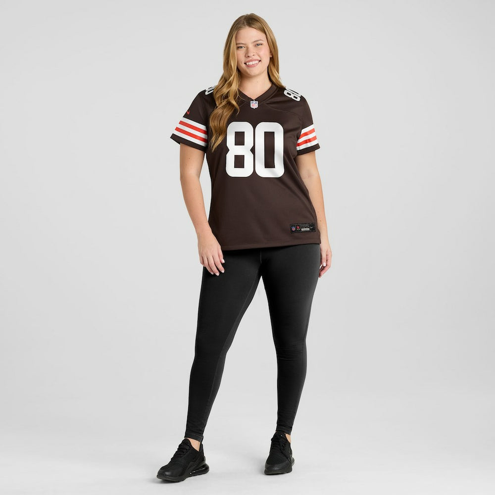 Jamari Thrash Cleveland Browns Women's Game Jersey - Brown