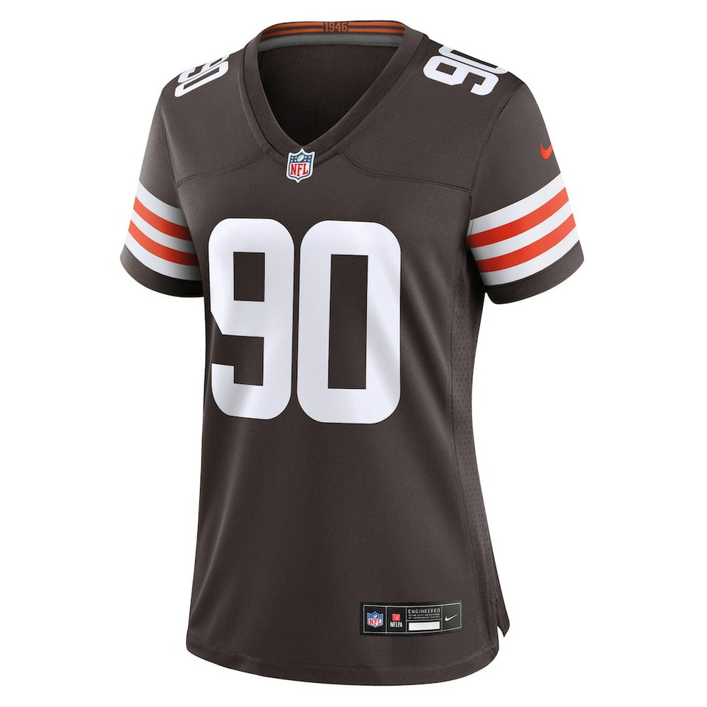 Maurice Hurst II Cleveland Browns Women's Game Jersey - Brown