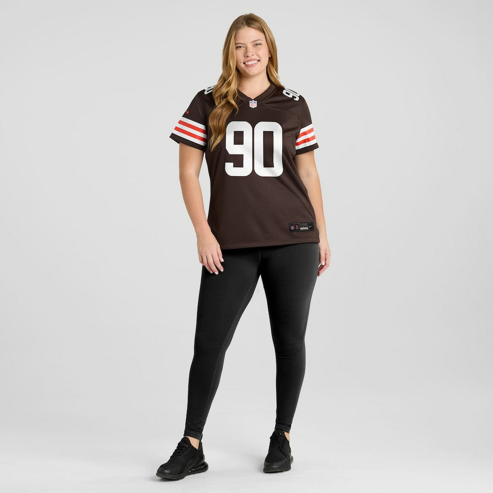 Maurice Hurst II Cleveland Browns Women's Game Jersey - Brown