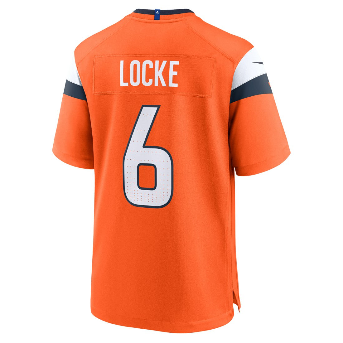 P.J. Locke Denver Broncos Team Game Jersey - Orange