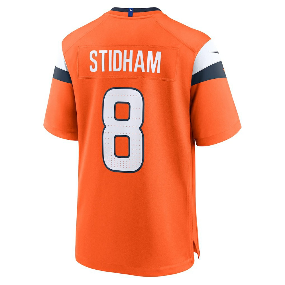 Jarrett Stidham Denver Broncos Team Game Jersey - Orange