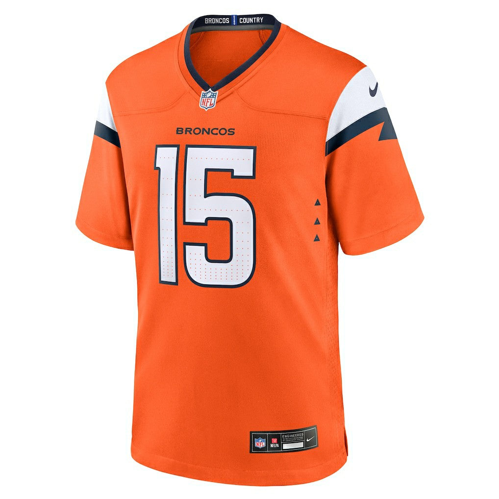 Nik Bonitto Denver Broncos Team Game Jersey - Orange