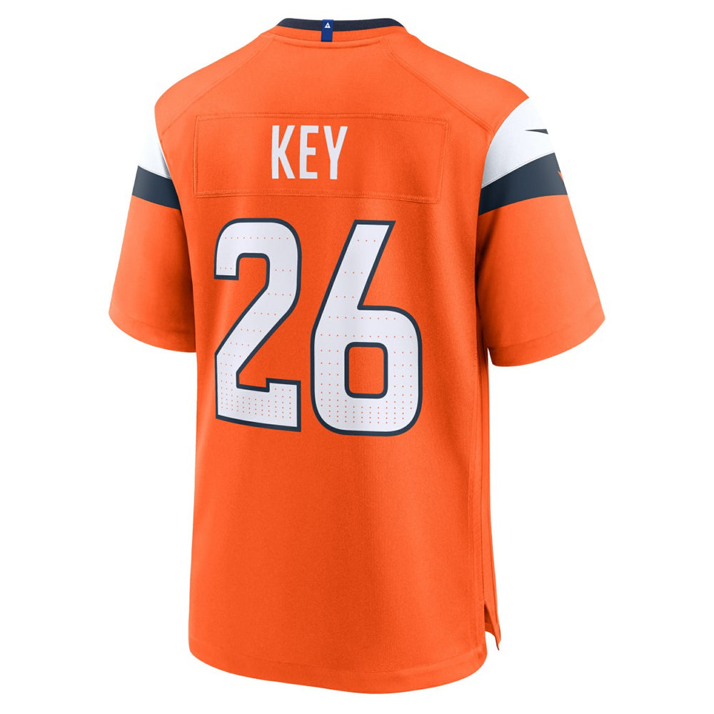 Devon Key Denver Broncos Team Game Jersey - Orange