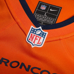 Damarri Mathis Denver Broncos Team Game Jersey - Orange
