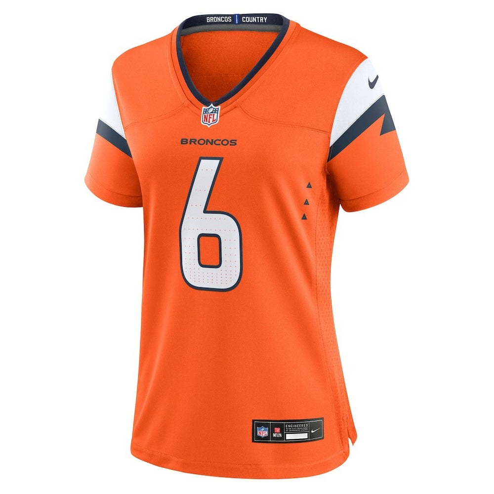 P.J. Locke Denver Broncos Women's Team Game Jersey - Orange