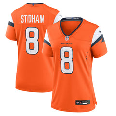Jarrett Stidham Denver Broncos Women's Team Game Jersey - Orange