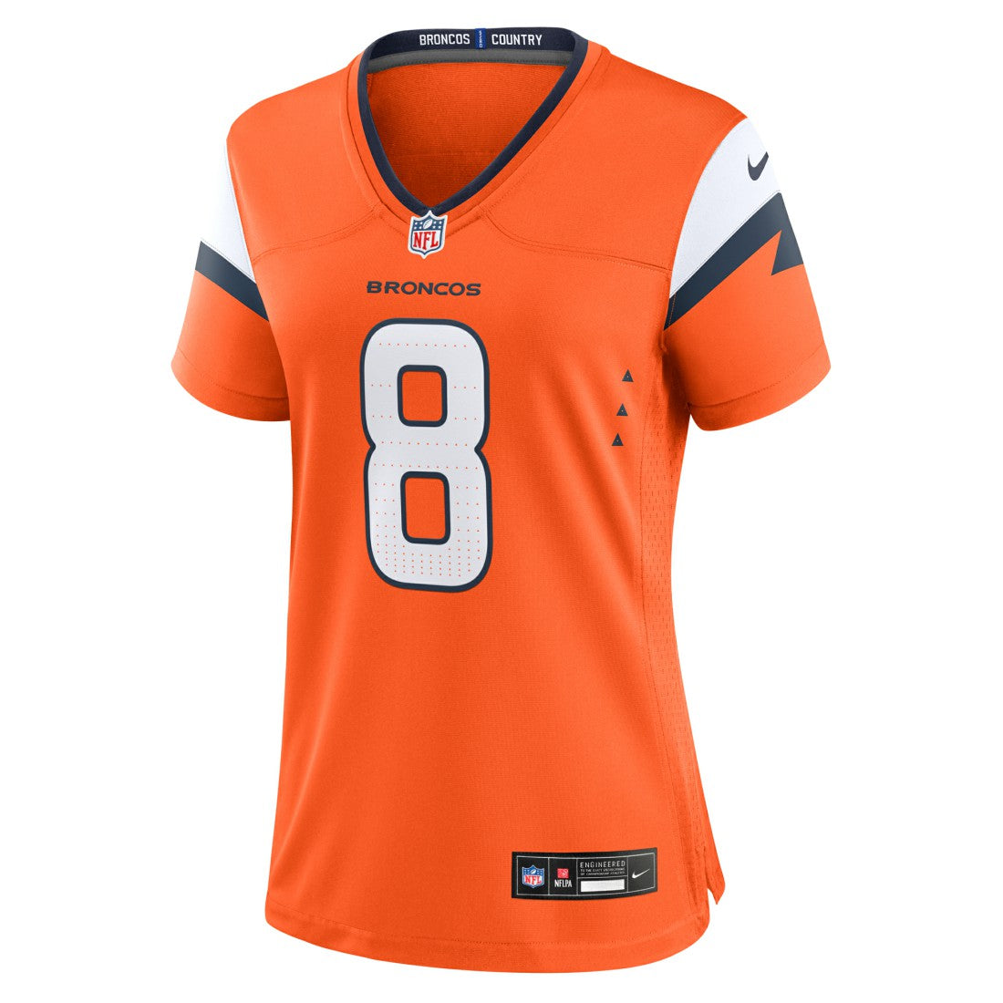 Jarrett Stidham Denver Broncos Women's Team Game Jersey - Orange