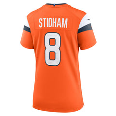 Jarrett Stidham Denver Broncos Women's Team Game Jersey - Orange