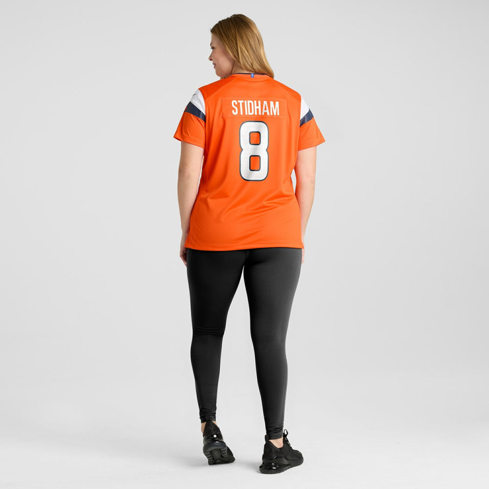Jarrett Stidham Denver Broncos Women's Team Game Jersey - Orange