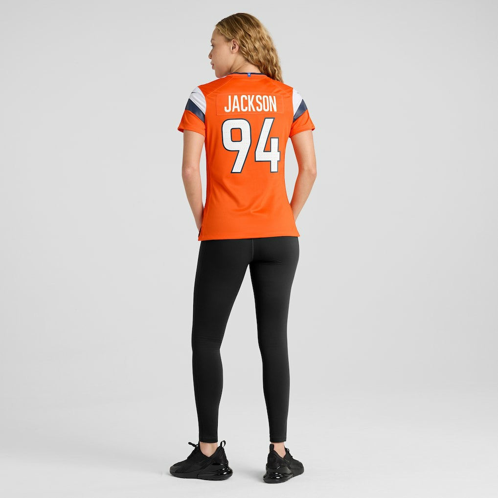 Jordan Jackson Denver Broncos Women's Team Game Jersey - Orange