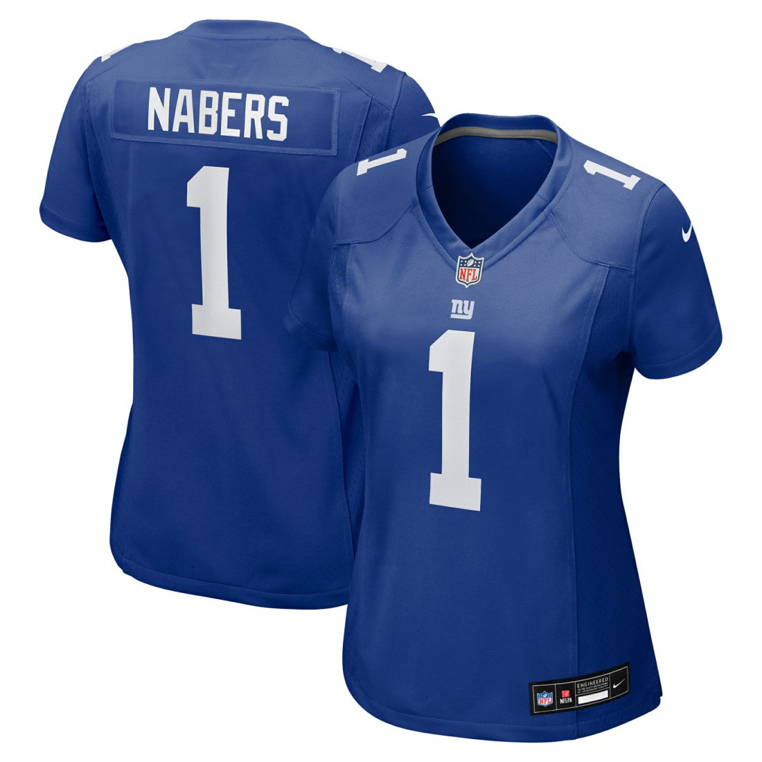 Malik Nabers New York Giants Women's Game Jersey - Royal
