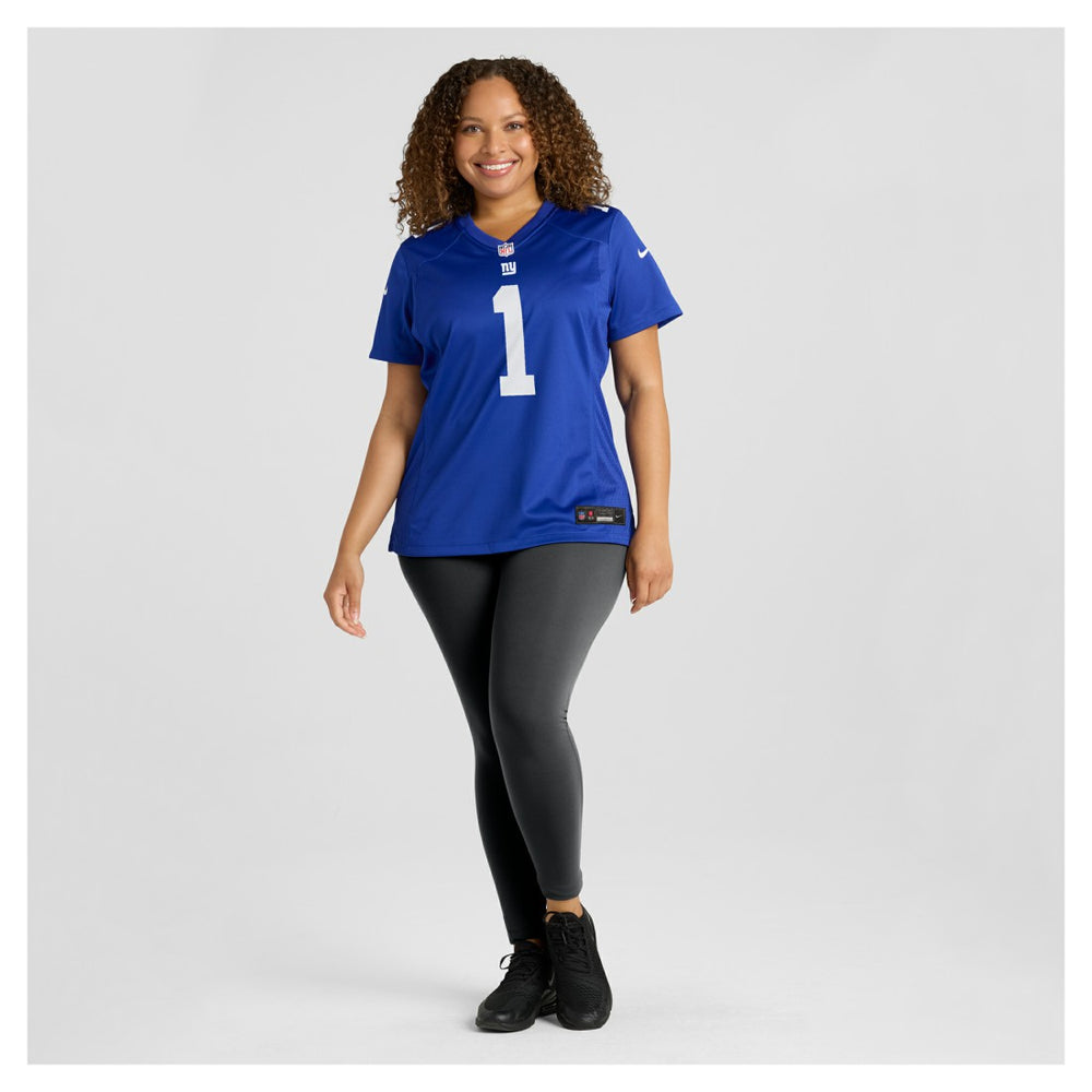 Malik Nabers New York Giants Women's Game Jersey - Royal