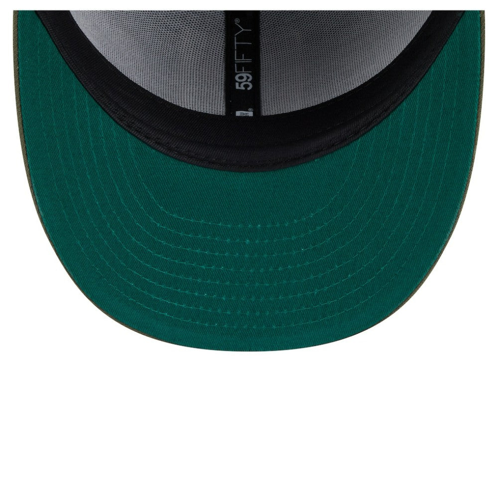 Vegas Golden Knights New Era Tonal Florals 59FIFTY Fitted Hat Olive