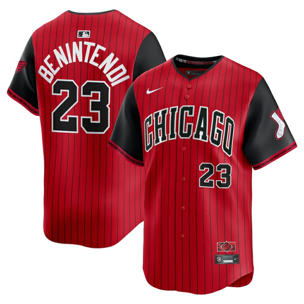Andrew Benintendi Chicago White Sox 2025 City Connect Limited Player Jersey Red/Black | Nike