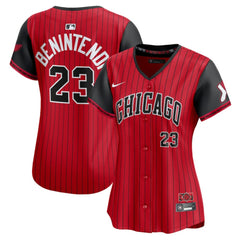 Andrew Benintendi Chicago White Sox Women's 2025 City Connect Limited Player Jersey Red/Black | Nike